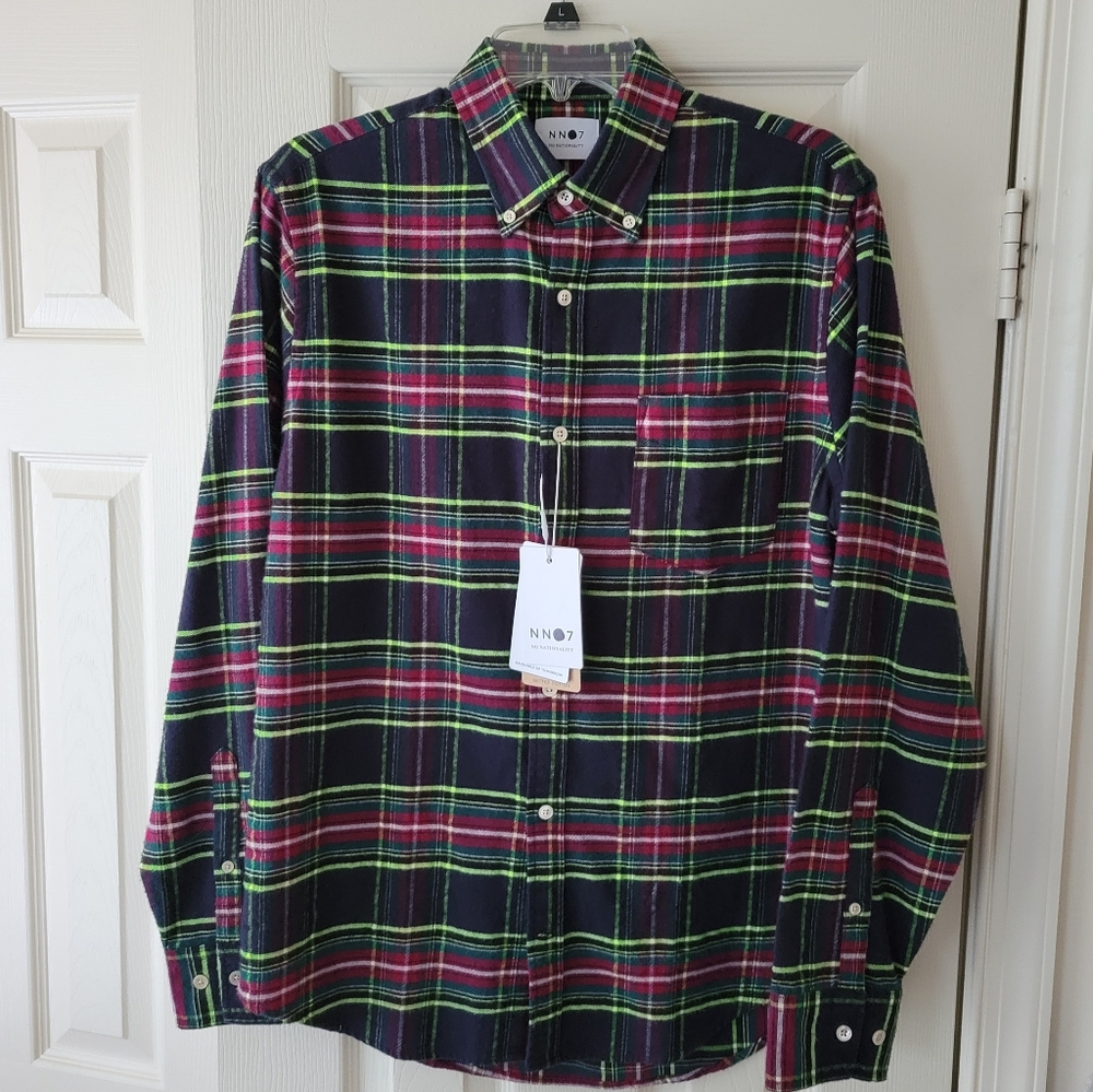 Men's NO NATIONALITY Long-Sleeved Button Up NWT 🔥